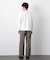 「FORMAL JERSEY」クルーネックカットソー長袖