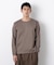 「FORMAL JERSEY」クルーネックカットソー長袖