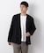 「FORMAL JERSEY」ノーカラーカーディガン