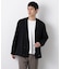 「FORMAL JERSEY」ノーカラーカーディガン