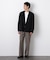 「FORMAL JERSEY」ノーカラーカーディガン