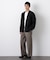 「FORMAL JERSEY」ノーカラーカーディガン
