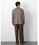 「FORMAL JERSEY」ノーカラーカーディガン