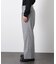 グレンチェックストレートパンツ（セットアップ可）