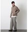 グレンチェックストレートパンツ（セットアップ可）