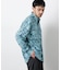 「EDITRIAL PRINT」アートフラワーシャツ