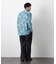 「EDITRIAL PRINT」アートフラワーシャツ