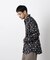 「EDITRIAL PRINT」アートフラワーシャツ