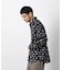 「EDITRIAL PRINT」アートフラワーシャツ