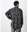 「EDITRIAL PRINT」アートフラワーシャツ