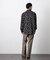 「EDITRIAL PRINT」アートフラワーシャツ