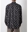 「EDITRIAL PRINT」アートフラワーシャツ