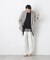 レースラッフルヘムカットトップス