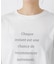 ロゴプリントロングスリーブTシャツ