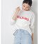 ロゴプリントロングスリーブTシャツ