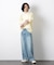 ｢OtoNANO｣大人のワイドデニムパンツ