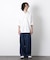 ｢OtoNANO｣大人のワイドデニムパンツ