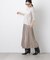 シャイニーサテンプリーツスカート