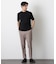 「FORMAL JERSEY」モックネックカットソー半袖