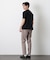「FORMAL JERSEY」モックネックカットソー半袖