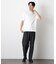 「FORMAL JERSEY」モックネックカットソー半袖