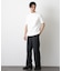 「FORMAL JERSEY」モックネックカットソー半袖