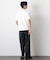 「FORMAL JERSEY」モックネックカットソー半袖