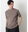 「FORMAL JERSEY」モックネックカットソー半袖