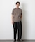 「FORMAL JERSEY」モックネックカットソー半袖