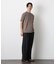 「FORMAL JERSEY」モックネックカットソー半袖