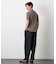 「FORMAL JERSEY」モックネックカットソー半袖