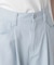 コットンツイルタックワイドパンツ