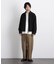 「ASSEMBLANC」カットレースフリンジブルゾン