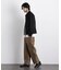 「ASSEMBLANC」カットレースフリンジブルゾン