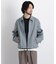 「ASSEMBLANC」カットレースフリンジブルゾン