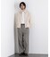 「ASSEMBLANC」カットレースフリンジブルゾン