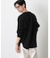 ミニワッフルクルーネックTシャツ 長袖