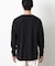 ミニワッフルクルーネックTシャツ 長袖