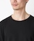 ミニワッフルクルーネックTシャツ 長袖