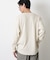 ミニワッフルクルーネックTシャツ 長袖