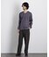 アンチスメルVネックTシャツ 長袖