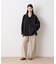 「STEVELOUR」コットンレースアップチュニックシャツ