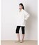 「STEVELOUR」コットンレースアップチュニックシャツ