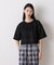 「STEVELOUR」シアーメッシュショートトップス(セットアップ可)