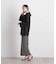 サイドギャザーカットタイトスカート