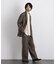 「Gavante」ドライギャバワイドカーゴパンツ