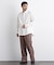 「FRENCH LINEN」リネンコットンレギュラーシャツ