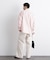「FRENCH LINEN」リネンコットンレギュラーシャツ