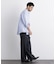 「FRENCH LINEN」リネンコットンレギュラーシャツ