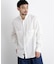 「FRENCH LINEN」リネンコットンスタンドシャツ